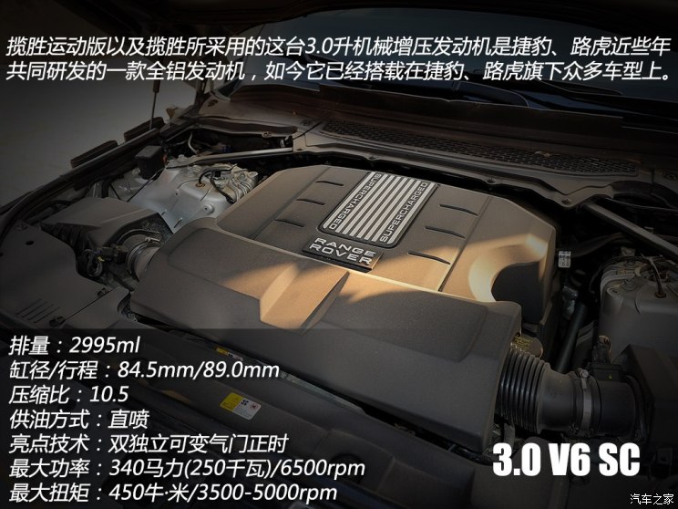 路虎(进口) 揽胜运动版 2014款 3.0 SC V6 HSE DYNAMIC