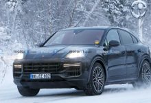 曝Cayenne Turbo S E-Hybrid Coupe谍照-透彻科技
