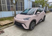 猛男粉配色 比亚迪海鸥实车图片曝光-透彻科技