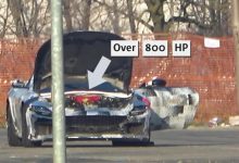 依旧搭载V12 法拉利812继任者谍照曝光-透彻科技