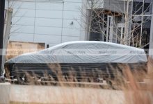 快背造型 曝疑似纯电动福特Mustang谍照-透彻科技