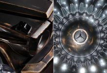 21日首发 奔驰X盟可睐联名艺术车预告图-透彻科技