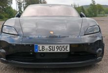 高科技大灯 新款保时捷Taycan谍照曝光-透彻科技