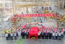 东风纳米代号S31车型首台白车身下线-透彻科技