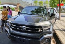 采用硬朗机甲风 坦克400实车图曝光-透彻科技