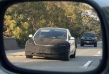 第三季度量产 新款特斯拉Model 3谍照-透彻科技