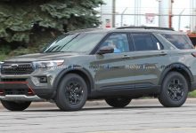 配备越野套件 新款福特探险者海外谍照-透彻科技