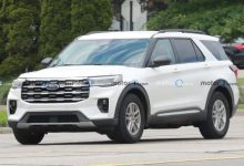 国内已上市 新款福特探险者海外谍照-透彻科技