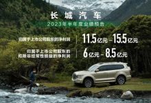 长城汽车发布2023年半年度业绩预告-透彻科技