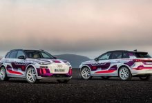 续航超600km 奥迪Q6 e-tron原型车官图-透彻科技