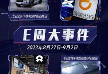 E周见|比亚迪H1利润暴增/小鹏&滴滴合作-透彻科技