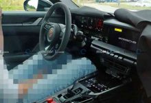 或2025年发布 保时捷718纯电版内饰谍照-透彻科技