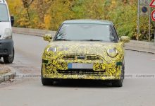 有燃油版本 全新MINI COOPER五门版谍照-透彻科技