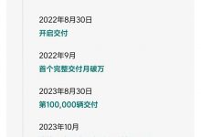 2023年理想汽车累计交付量突破30万辆-透彻科技