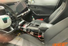 超大中控屏 哪吒全新SUV EP32内饰谍照-透彻科技