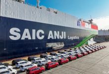 上汽造7600车位远洋汽车运输船首航出海-透彻科技