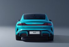 尾标缩小 可选碳纤维后视镜 SU7新官图-透彻科技