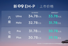 售30.78万起 新款领克09 EM-P正式上市-透彻科技