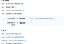 官方证实 威马汽车破产重整获法院受理-透彻科技