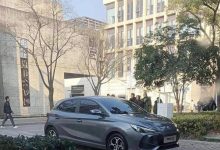 线条犀利 新一代名爵3无伪实车谍照曝光-透彻科技