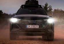 拉力赛风格 奥迪Q8 e-tron达喀尔版官图-透彻科技