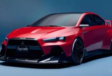 激情被点燃 全新三菱EVO渲染图曝光-透彻科技