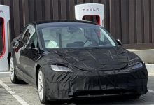 新样式座椅 特斯拉Model 3高性能版谍照-透彻科技