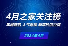 4月关注榜：车展盛启 新车热度拉满-透彻科技