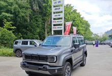 外观沿用经典设计 北京BJ40燃油版车型到店-透彻科技